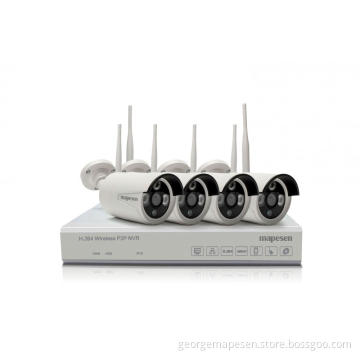 4CH Wireless HD 960P 1.3MP WIFI NVR KIT